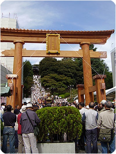 二荒山神社　鳥居