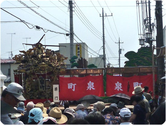 ひばらさんの栃木探訪-ひばらさんの栃木探訪　山あげ祭