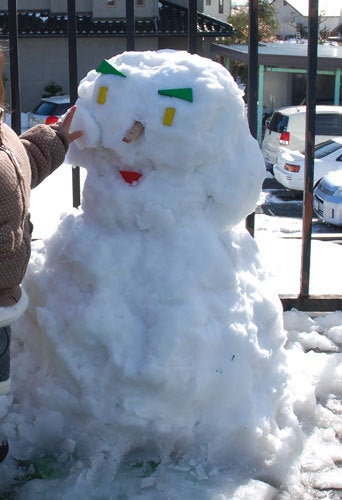 ひばらさん　雪