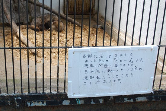 ひばらさん　宇都宮動物園